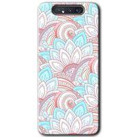 Potkal Hediye Fabrikası Samsung Galaxy A80 Kılıf HD Desen Baskılı Arka Kapak - Çin Mandala 1