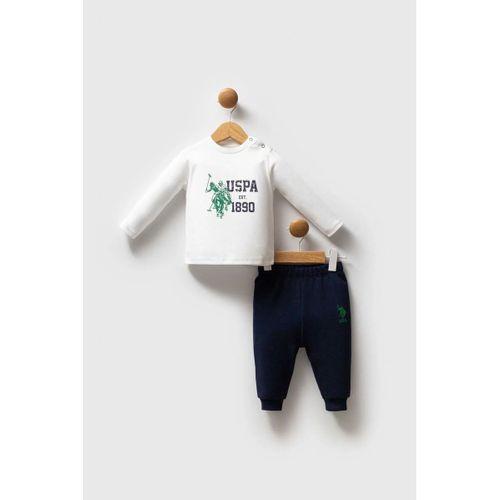 U.S.Polo U.S. Polo Assn 3'lü Takım USB2553 Lacivert-Yeşil