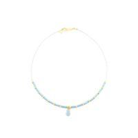 Boncuk Ananas Kolye - Beyaz