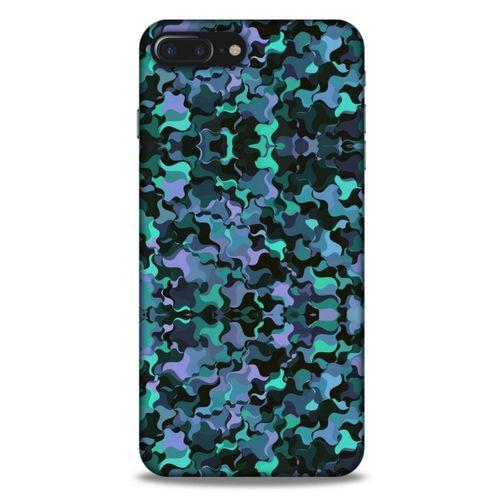 Kamuflaj 02 Apple iPhone 7 Plus Kılıf Silikon Kapak