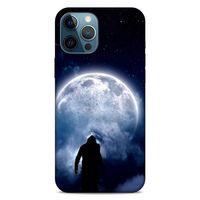 Lopard Apple iPhone 12 Pro Max Uyumlu Kılıf Gece'S (28) Arka Kapak Ayda