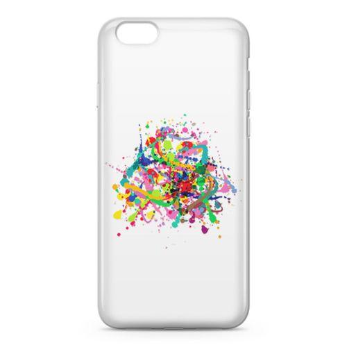 Apple iPhone 6 6s Kılıf Suluboya Afiş Arka Kapak Koruma Desenli Full Koruyucu