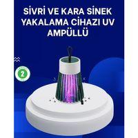 2’si 1 Arada Led Işıklı Elektrikli Böcek Öldürücü