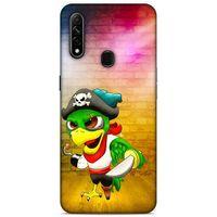 Lopard Oppo A31 Uyumlu Kılıf GameX (28) Arka Kapak Korsan Papağan