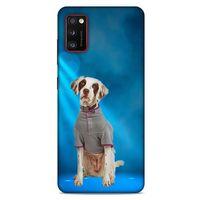 Samsung Galaxy A41 Kılıf Köpek Kıyafetleri (40) Fit Silikon Kılıf Dalmaçyalı Tşirt