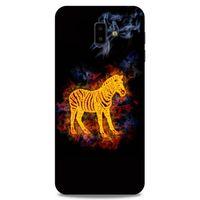 Lopard Samsung Galaxy J6 Plus Uyumlu Kılıf FireX (3) Kapak Zebra