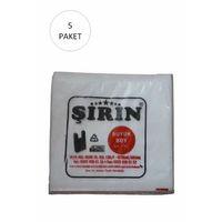 Beyaz Kalın Atlet Poşet Büyük Boy 30x57 Cm 1 Kg 5 Paket (Takriben 225 Adet)