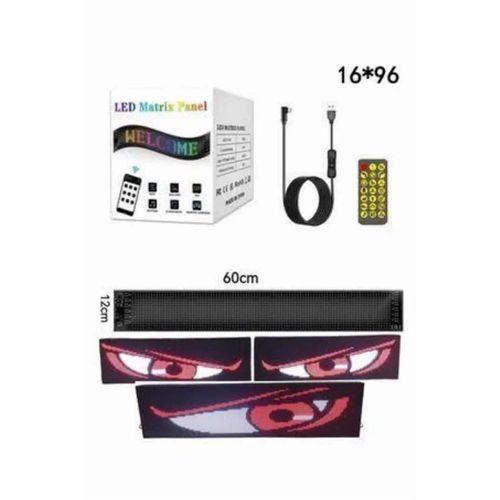 Digital Araba Yazısı Ekran Matrix En Büyük Boy Matrix Led Panel 19*96 Pıxel