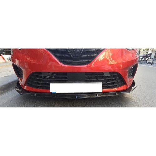 Renault Clio Uyumlu 5 Ön Tampon Eki Custom Ön Lip 3 Parça Vakum Üründür