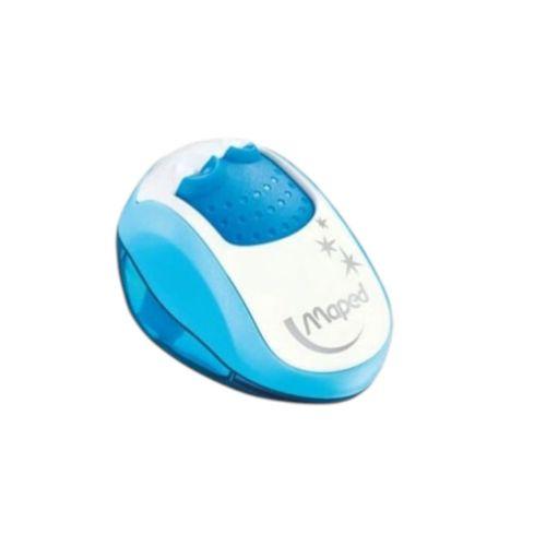 MAPED CLEAN ÇİFT DELİKLİ KALEMTRAŞ ( Mavi-Beyaz )