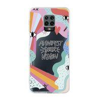 Xiaomi Redmi Note 9S Manifest Your Vision Premium Şeffaf Silikon Kılıf