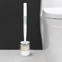 Hazneli Silikon Tuvalet Temizleme Fırçası