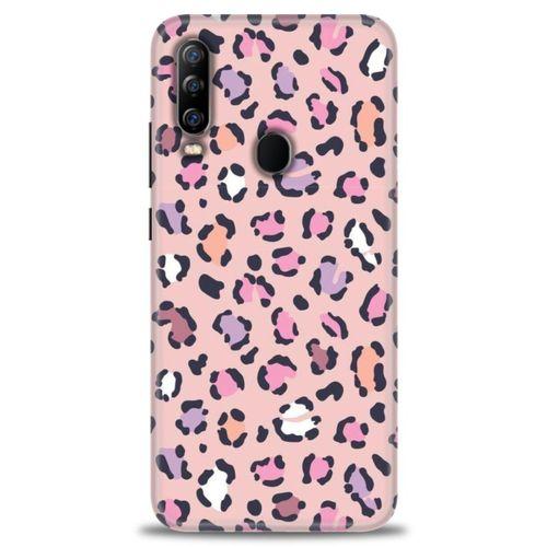 General Mobile GM 20 Pro Kılıf HD Baskılı Kılıf - Pembe Leopar + Tam Ekran Koruyucu