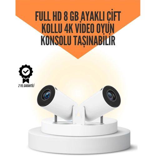 10.000 Oyun Destekli, Çift Kollu 4k Projeksiyon – Hdmı, Usb, Aux, Ethernet Yok