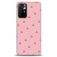 Xiaomi Redmi Note 11 Pro Plus Kılıf HD Baskılı Kılıf - Minik Kirazlar + Tam Ekran Koruyucu