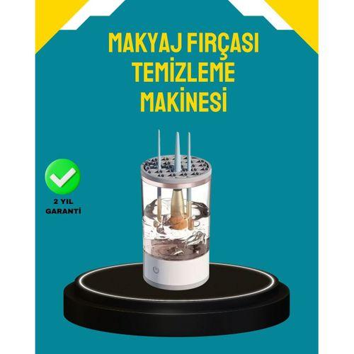 Sonik Teknoloji İle Derinlemesine Makyaj Fırçası Temizleyici