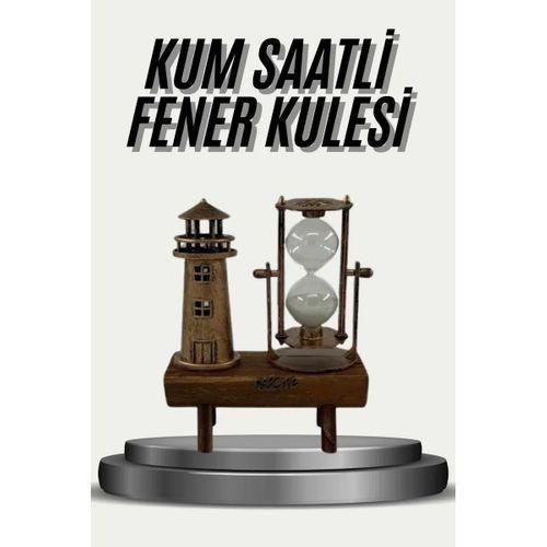 Eyfel Kulesi Ve Deniz Feneri Dekoratif Masa Biblosu Hediyelik