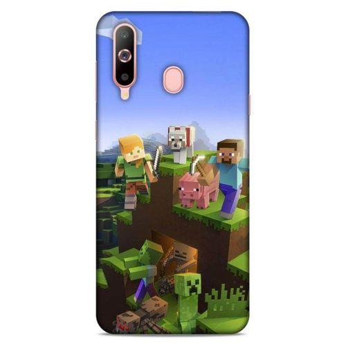 Lopard Samsung Galaxy A60 Uyumlu Kılıf PiXel (29) Arka Koruma Kılıfı Tüm Karakterler