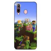 Lopard Samsung Galaxy A60 Uyumlu Kılıf PiXel (29) Arka Koruma Kılıfı Tüm Karakterler