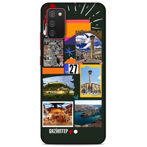 Lopard Samsung Galaxy A02S Uyumlu Kılıf Şehirli ※ (27) Gaziantep Tasarımlı Kılıf