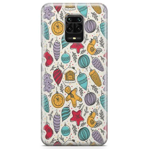 Xiaomi Redmi Note 9s Kılıf Christmas Arka Kapak Koruma Desenli Full Koruyucu