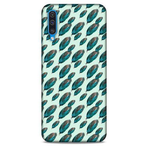 Samsung Galaxy A50 Kılıf Desenli Özel Seri Tüyler (50) Shockproof Kılıf