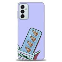 Samsung Galaxy M23 Kılıf HD Baskılı Kılıf - Vitamin + Tam Ekran Koruyucu
