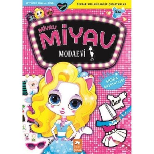 Miyav Miyav Modaevi Moda Başkentleri Aktiviteli Boyama Kitabı Eksik Parça Yayınları