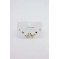 Çoklu Set Küpe - Altın