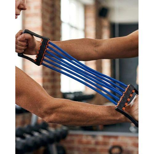 Direnç Lastiği Egzersiz Bandı Çok Fonksiyonlu Kol Bacak Göğüs Antrenman Seti