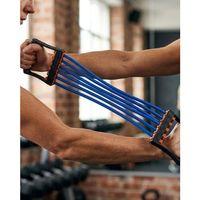 Direnç Lastiği Egzersiz Bandı Çok Fonksiyonlu Kol Bacak Göğüs Antrenman Seti