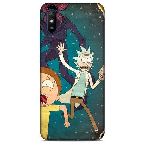 Xiaomi Redmi 9A Uyumlu Kılıf Rick And Morty (27) Tasarımlı Kılıf Alternate-universe