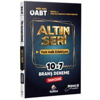 2026 MEB AGS ÖABT Altın Seri Türkçe Öğretmenliği Türk Dili ve Edebiyatı Öğretmenliği Türk Halk Edebiyatı 7 Deneme Dizgi