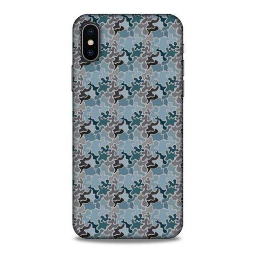 Kamuflaj 27 Apple iPhone XS Kılıf Silikon Kapak