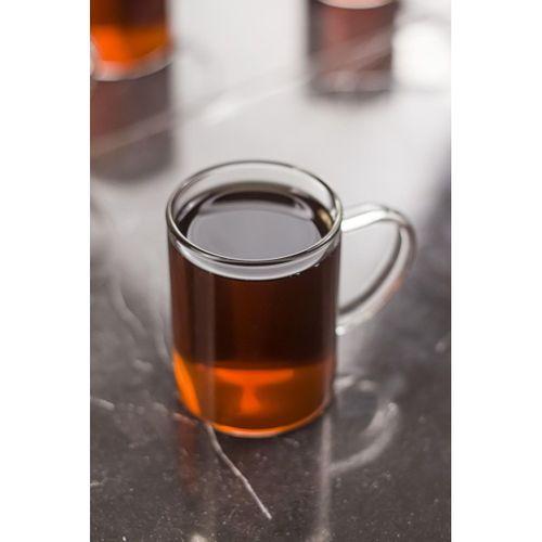 6'lı Borosilikat Isıya Dayanıklı Termısıl Cam Kupa Bardak (6 X 200 ml)