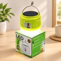 USB Şarjlı LED Solar Kamp Lambası