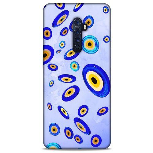 Nazarium (41) Desenli Silikon Kapak Oppo Reno 2 Kılıf