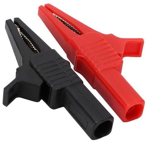 Powermaster IC-243C  Siyah-Kırmızı 4 Mm Banan Jak Girişli 2'li Krokodil CatIII