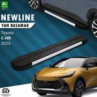 S-Dizayn Toyota C-HR 2 NewLine Aluminyum Yan Basamak 173 Cm 2023 Üzeri A+ Kalite