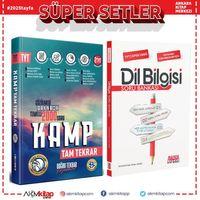 Bilgi Sarmal TYT Kamp Tam Tekrar ve AKM Dil Bilgisi Soru Bankası Seti 2 Kitap