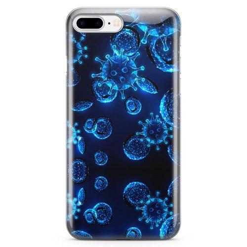 Apple iPhone 7 Plus Kılıf Viral Enfeksiyon Arka Kapak Koruma Desenli Full Koruyucu