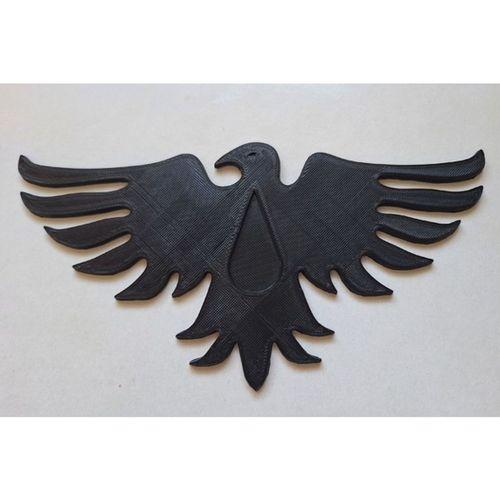 Warhammer 40K Blood Ravens Amblemi (Bu ürün Sadece Plastik parçadır - Almadan Önce Soru Sorabilirsiniz)