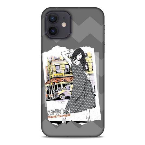 Sokak Modası 19 Apple iPhone 12 Kılıf Desenli Silikon