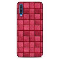 Samsung Galaxy A30s Kılıf Patchwork (29) Arka Koruma Kılıfı Pembe