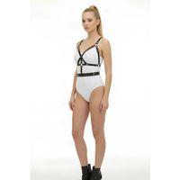 Siyah Kadın Kemer Suni Deri Çoklu Şeritli Metal Tokalı - Brf1294