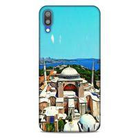 Samsung Galaxy M10 Kılıf Dünya Mimarisi (10) Full Koruma Kılıfı Ayasofya