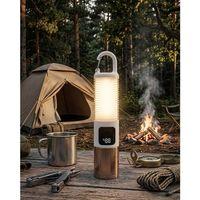 Taşınabilir Led Kamp Feneri Usb Şarjlı Yüksek Parlaklık 500 Lümen Güç Göstergeli