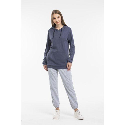 Kadın Kapş. Kanguru Cepli Sweatshirt spr21k25