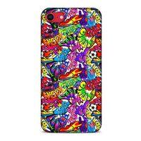 Graffitix (45) Desenli Silikon Kapak Apple iPhone SE 2020 Kılıf
