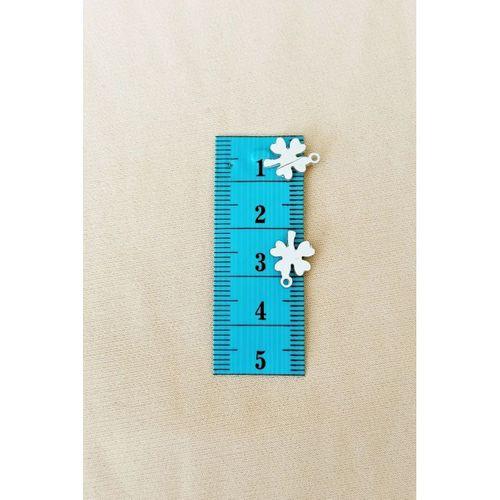 Oya Abiye Bileklik Kolye Pleksi Metalik Plastik Pul Gümüş Renk 8 gram 70 adet - BNC502